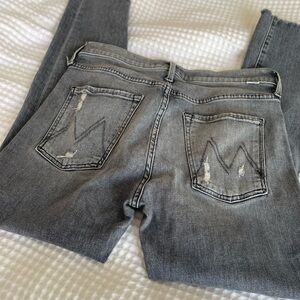 MOTHER Gray Women's Jeans